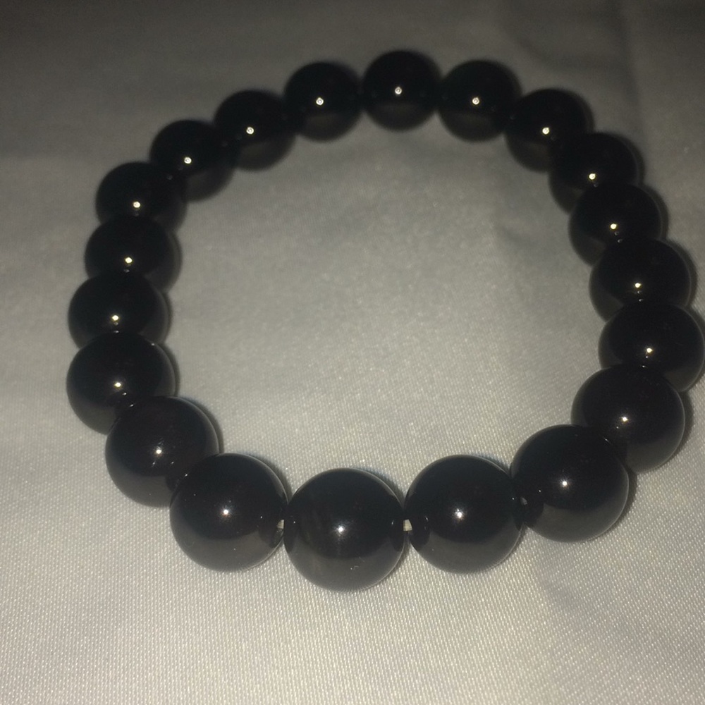 Macy’s Sleek Black Bracelet